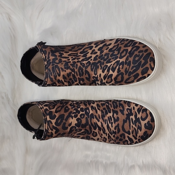 NATURALIZER Womens Brown Animal Print 0.5" Platform Padded Comfort Miranda Round - Picture 3 of 9